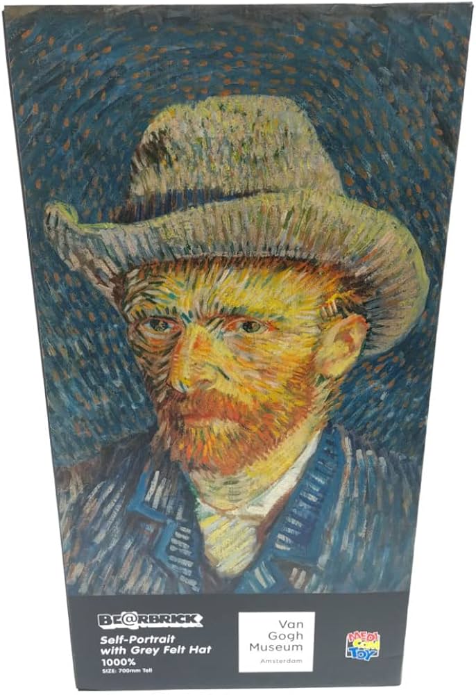 Amazon | メディコムトイ ベアブリック ヴァンゴッホ 1000% フィギュア